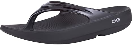 OOFOS OOlala Recovery Sandal, Black - Women’s Size 9