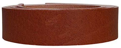Vollrindleder Lederriemen Nevada, 3,5-4mm dickes Premium Vollleder, Breite:4cm breit, Farbe:cognac