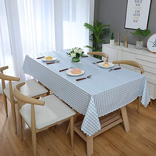 Tovaglia, Cielo Blu Piccolo Giardino Scozzese Tovaglia Moda Impermeabile A Prova Di Polvere Esterna Caffè Partito Tabella Set Di Stoffa, Pulire Grande Tovaglia, Usato Per Il Tavolo Da Cucina Tavola