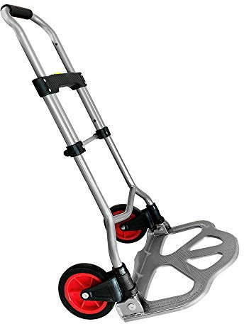 HENGMEI Sackkarre klappbare Transportkarre Handkarre Rucksack Trolley Gepäckwagen mit ausziehbarem Griff belastbar bis 60 kg