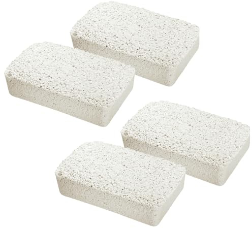 WENKO Feuchtigkeitskiller 4 x 2 kg Nachfüllpack reduziert Schimmel & Gerüche Weiß