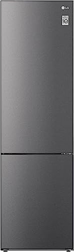 LG GBP62DSSGC Frigorifero Combinato Total No Frost con Congelatore, 384 L, 35 dB(A) re 1 pW, Compressore Smart Inverter, Fresh Converter, Smart Diagnosis - Frigo con Freezer e Display LED Interno