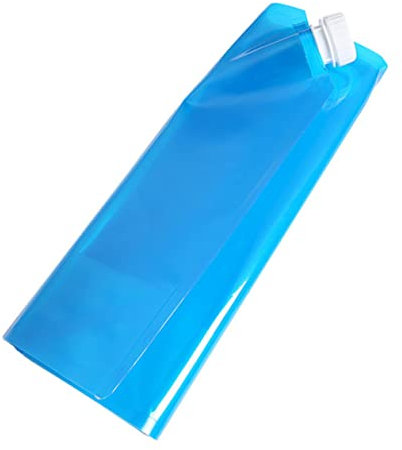 Garneck Wassersack Faltbar Tragbar Wasserverpackung Aus Lebensmittelechtem Kunststoff Wasserbehälter Für Camping Wandern Outdoor-überleben Blau
