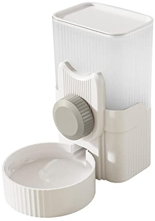 Distributeur Eau Lapin 1000ml, Abreuvoir Automatique Suspendu Anti-Goutte pour Lapin, Chinchilla, Cochon d'Inde, Hérisson, Furet