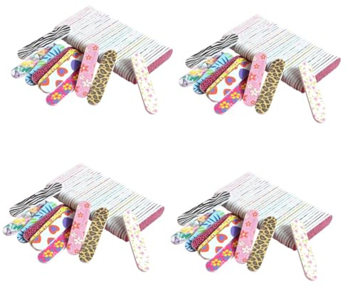 POPETPOP Nageldekoration 240 St färgad nagelfil nageldekor nagelfilar av professionellt nagellack limas para manicura verktyg för nagelpolering polerfil för naglar manikyr dekorera