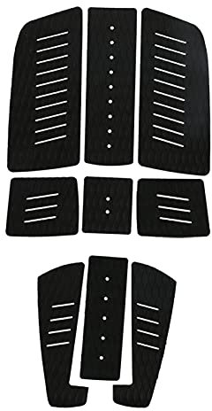 SUNFECILI Eva Surf Anti-Rutsch-Matte, Deck-Traktionspad für Surfbretter, Skimboards, Longboards und Paddle-Boards, Leicht und Praktisch, Surf-Traktions-Deck-Griff für Mehr Sicherheit