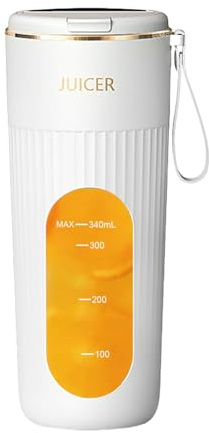 ETUCYNG Mezclador de batido portátil, mezclador de viaje | Extractor de multifuncional - Exprimidor recargable de 340 ml, para batidos, batidos, resistente al agua, para viajes