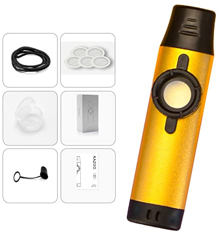Kazoo Professionelle Kazoo Metalllegierung Kazoo Flöte Holzblasinstrument Holz Kazoo Membran Mund Musikinstrument Kazoo