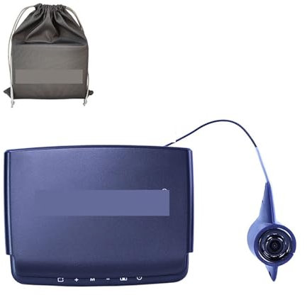 Caméra sous-marine Caméra sous-marine 15M for la pêche sur glace 4.3quot; Détecteur de poisson IPS couleur en pouces avec fonction marche/arrêt de 8 lampes infrarouges for garçon/homme pour la pêche e
