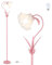 Stepeak Lampadaire Rose Salon, Lampadaire Abat-jour Fleur avec Ampoule LED, Lampe Fleur de Muguet, Lampadaire Fleur, Lampe de Lecture Moderne Lampadaire pour Chambre à Coucher Chambre d'Enfant Bureau