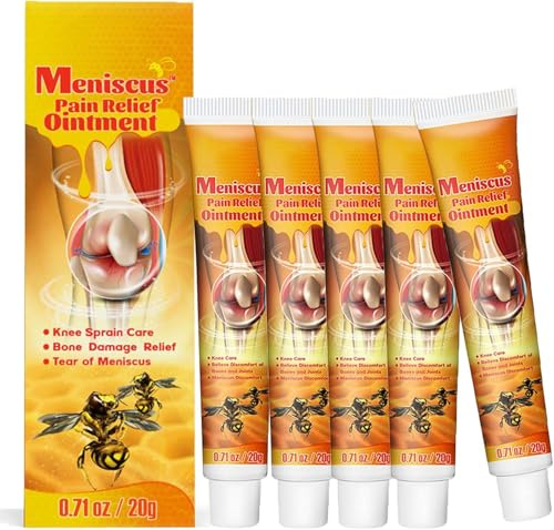 Nuova Zelanda Gel per al Veleno d'Api,Crema per trattamento articolare | Bee Venom Crema,Meniscus Pain Relief Ointment,sollievo dal dolore, dolore al collo e dolori alle spalle