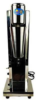 Machine À Lait Électrique 2 Vitesses Milkakaker Maker Blender Commercial Barman Protéique En Mousse De Lait Acier Inoxydable Mélangeur Mélangeur De Boissons Smoothie Cocktail Shaker 18000 Tr/min 180w