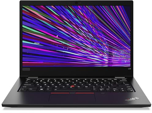 Lenovo Thinkpad L13 Gen 2 Business Laptop, 13.3-Inch Notebook, Intel Core i7-1165G7, 16GB DDR4 RAM, 256GB SSD, QWERTY Keyboard, Windows 11 Pro (Renewed)