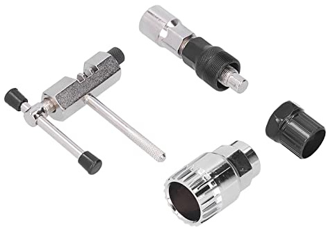 Ensemble d'extracteur de manivelle de vélo Kit d'outils de réparation de vélo Disjoncteur de chaîne Extracteur de manivelle Extracteur de pédalier pour VTT Entretien de vélo de