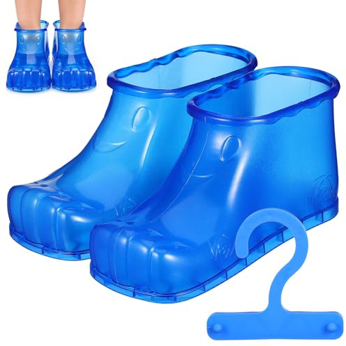 Botte pour Bain de Pieds Pvc, Modèle 42, Bleu, Usage Maison | Chaussures de Trempage Pieds, Faciles à Nettoyer, Sûres et Fiables, pour Famille