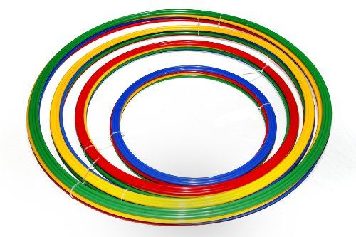 Boje Sport - 16er Set Ringe/Reifen Ø ca.40, ca.50, ca.60, ca.70 cm je 4 Farben