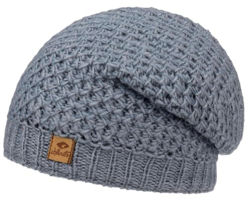 CHILLOUTS Beanie Strickmütze Nele Oversizemütze Damen/Herren - Made in Nepal Herrenmütze mit Futter Herbst-Winter Winter