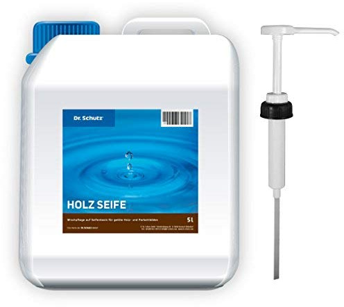 Dr Schutz Holz Seife 5 Liter inkl. Dosierpumpe