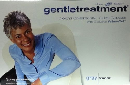 Relaxer/Glättungscreme Gentle Treatment No Lye Conditioning Creme Relaxer FOR GRAY HAIR Relaxer