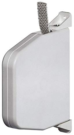 Gurtwickler Aufputz, Standard, in der Farbe weiss/inkl. 5m Gurt (084603) (mit Gurt, weiß)