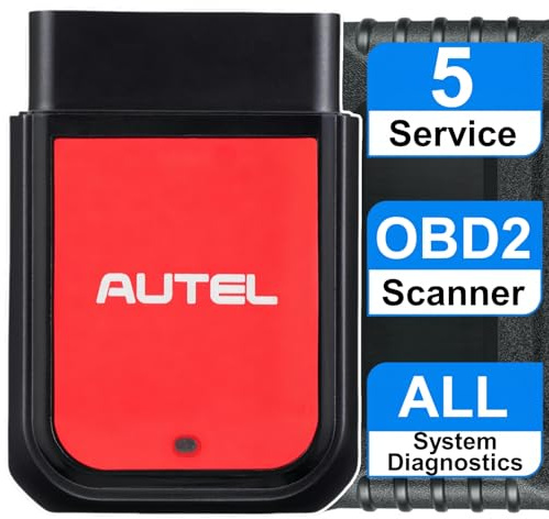 Autel MaxiAP AP2500 Obd2 Scanner Bluetooth 5 Service Functions Auto OBDII Diagnostic Scan Tool iOS & Android Full Systems Code Reader Same Functions as AP2500E, Advanced AL329, 45+ Car Brands