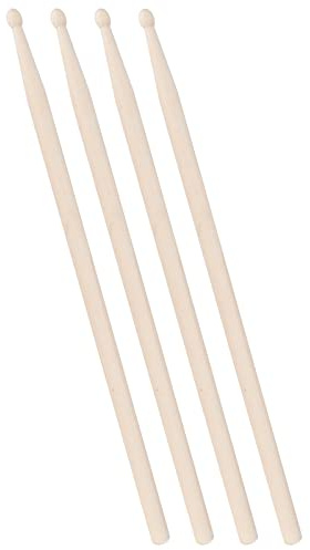 Venta loca Baquetas De Tambor De Jazz, Baquetas De Tambor 5A, Accesorio De Instrumento Resistente Y Duradero Para Adultos Para Jóvenes Bateristas(default)