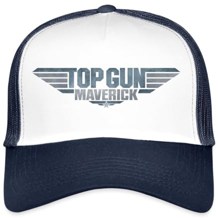 Spreadshirt Top Gun Maverick Logo Trucker Cap