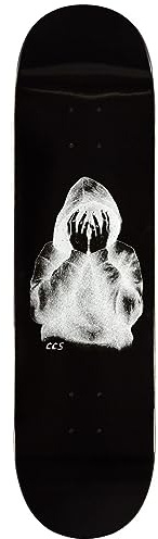 [CCS] Smile on The Surface Skateboard Deck - Black - 8.50