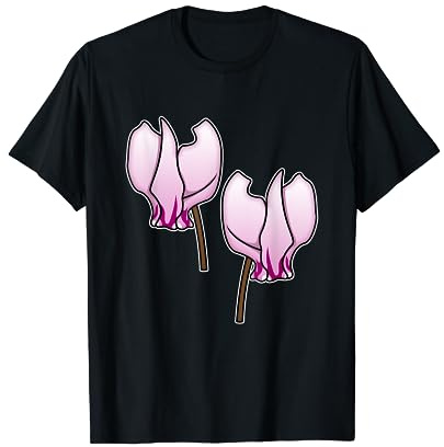 Cyclamen Flowers Amoureux des fleurs T-Shirt