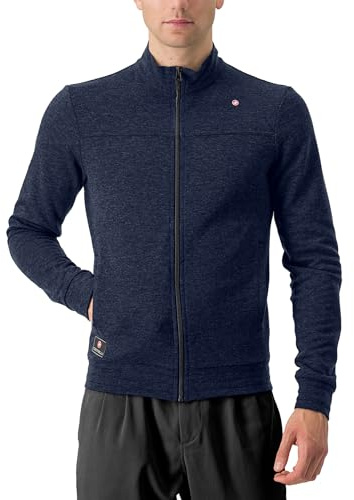 CASTELLI Vigorelli trackjacka, cykeljacka för herr/dam, bekväm och andningsbar, perfekt för banträning