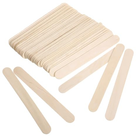 FRCOLOR Holz Wachsapplikatoren Für Körperhaarentfernung Boxen Mit Glatten Holzwachsstäbchen Praktische Damenhaar-wachsstäbe Für Salon Und Zuhause Effiziente Körperwachsstift-entferner Sich