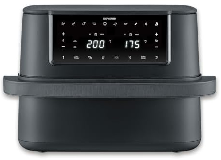 SEVERIN Heißluftfritteuse Black Line Flex FR 2490