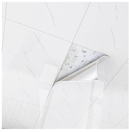 Deckenpaneele deckenplatten 40 X 80 Cm Vinyl-Wandfliesen Für Abziehen Und Aufkleben Für Die Decke, Hitzebeständig – Selbstklebende Deckenfliesen, Wasserdicht, Für Badezimmer, Küche Und Schlafzimmer(Co