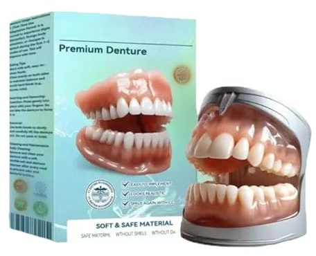 Protesi dentarie complete Bikenda Sepremium, soluzione protesica completa flessibile di nuova generazione Bikenda, ideale per uomini e donne, morbida e confortevole (1pcs)