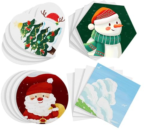 FONDOTIN Panneau Toile Magnétique pour Peinture DIY Tableau Aimanté Décoratif et Pratique pour Frigo Bureau et École Surface et Sécurisée pour Notes et Rappels