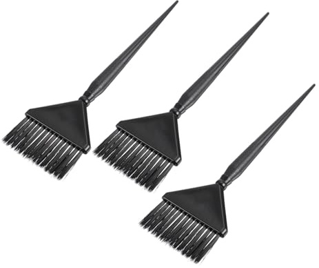 VALICLUD 3pièces Pinceau Coloration Cheveux Brosses Teinture Outils Coiffure Salon Fournitures Cheveux