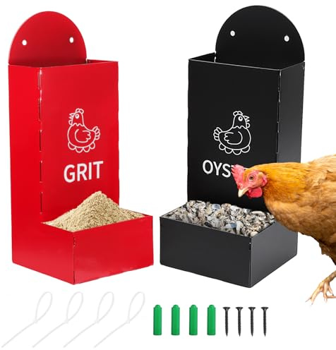 2 StüCk GeflüGel Futterautomat, HüHnerfutter Automat Edelstahl KüKen Futterautomat HäNgender Futterautomat HüHner Automatische Futterstation HüHner FüR HüHnchen Enten GeflüGel