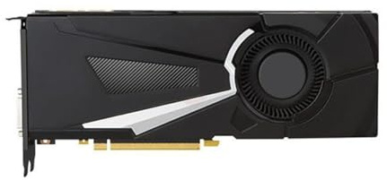 Dell Nvidia GeForce GTX 1080 8GB GDDR5X Gaming Dual Slot Graphics Card – 2560 CUDA Cores, G-SYNC, 1 x DVI1, x HDMI 2.1, 3x DisplayPort 1.4a, DirectX 12 (Renewed)