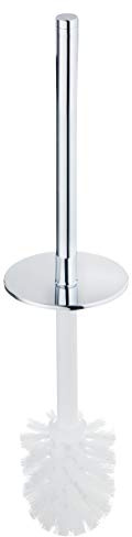 KEUCO scovolo per WC originale per set di spazzole per WC EDITION 400, metallo cromato, Made in Germany, con coperchio, scovolo di ricambio