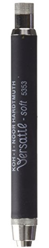Koh-I-NOOR 5353 5,6 mm Durchmesser Mechanische Kupplung führen Halter Bleistift – Schwarz