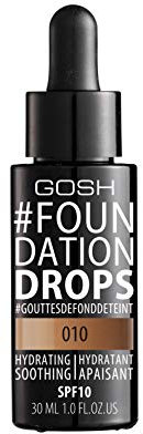 GOSH Foundation Drops 30ml Tan 010