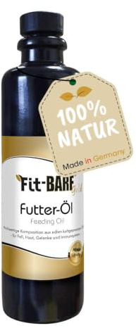 Fit-BARF Gold Futter-Öl für Hunde & Katzen 200ml