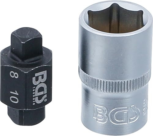 BGS 8991 | Oil Drain Plug Socket | 4-pt. | 8 mm / 10 mm