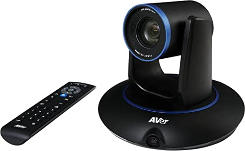 Aver PTC500S PTZ PRO Track Camera w/3x Intelligent Modes, 61U9P10000AH (W/3X Intelligent Modes, 30x Optical Zoom, 120ø FOV, 1080p, 60fps, 3G-SDI and HDMI)