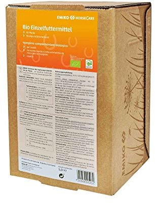 Emiko HorseCare Bio Einzelfuttermittel flüssig 5 Liter Bag in Box für Pferde