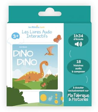 Coffret livre audio - dino dino