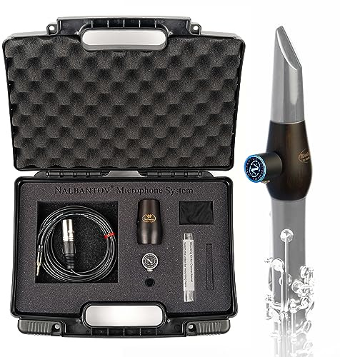 Nalbantov Klarinettenmikrofon NCM 622 SC Set | Tonabnehmersystem, Klarinettenfass, Kabel und mehr