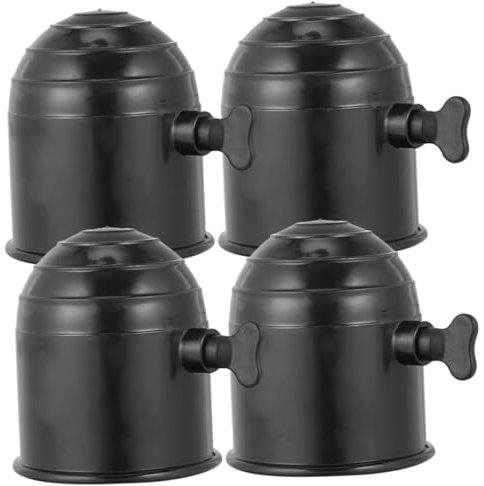 ibasenice 4stücke Anhängerkupplung Kugelkopf Abdeckung Schutzkappe Für Anhänger Wohnmobil LKW