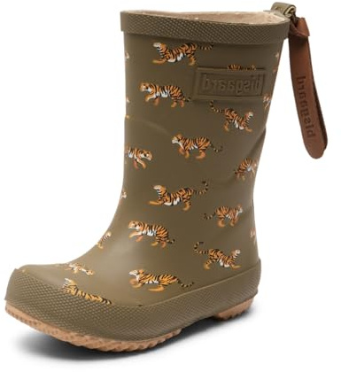 Bisgaard Bottes de pluie en caoutchouc basique, safari, 25 EU, Safari, 25 EU