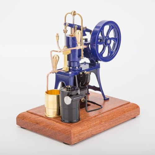 Externer Verbrennungsmotor Modellbau, R01 1/12 Heißluftpumpmotor Modell Wassergekühlter Stirlingmotor, Wissenschaftliches Bildungspaket für Technikbegeisterte